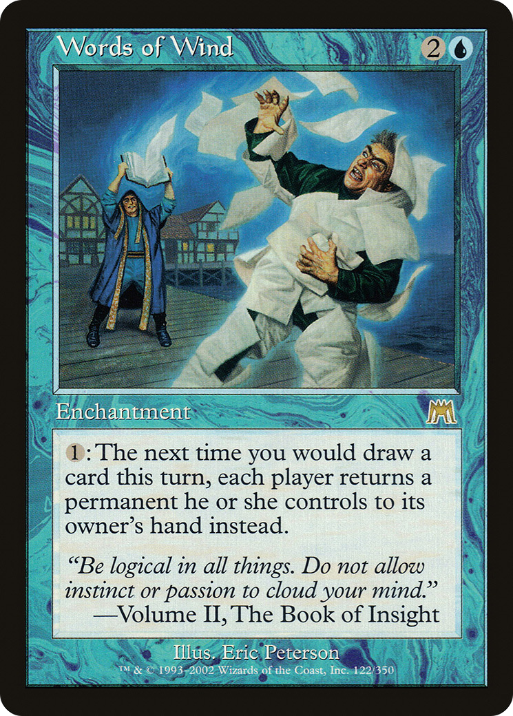 Words of Wind (ONS-122)  Foil - Onslaught