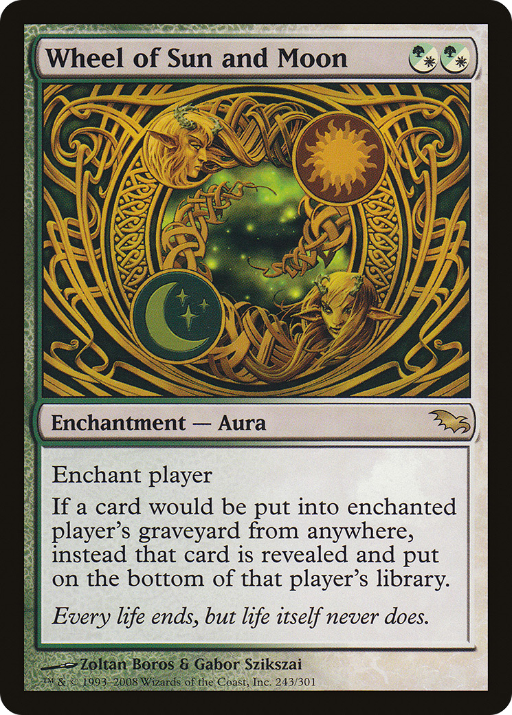 Wheel of Sun and Moon (SHM-243)  Foil - Shadowmoor