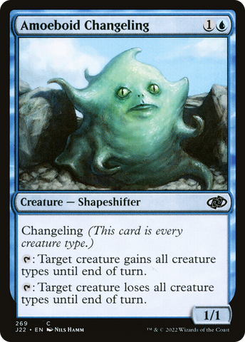 Amoeboid Changeling (J22-269)  - Jumpstart 2022