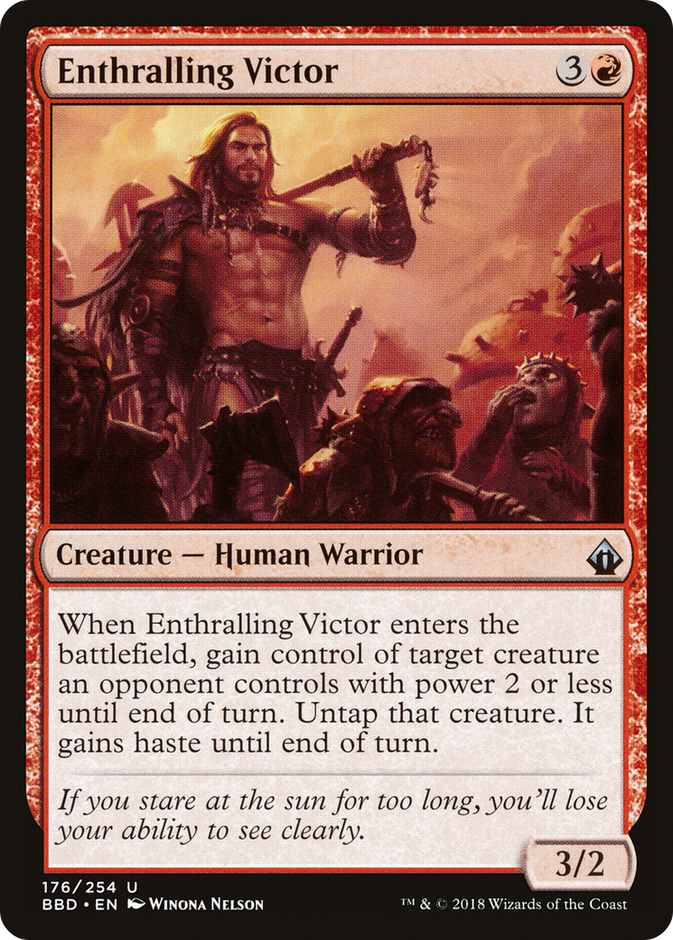 Enthralling Victor (BBD-176)  Foil - Battlebond