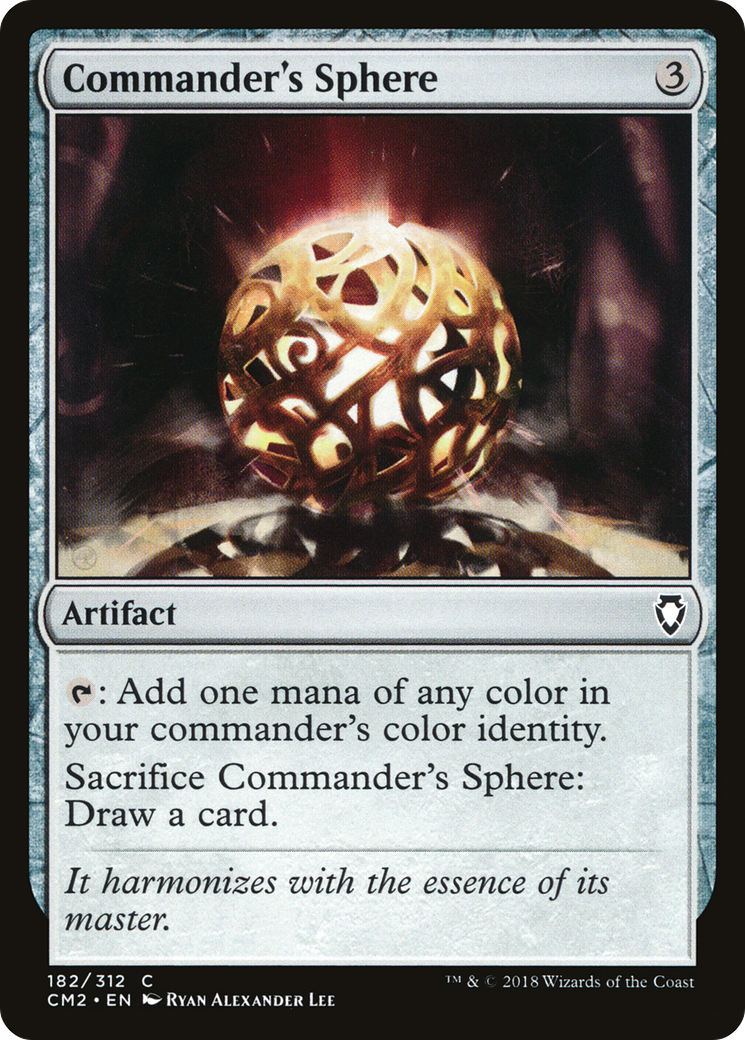 Commander's Sphere (CM2-182)  - Commander Anthology Volume II