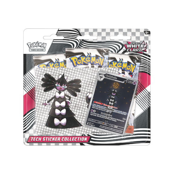 Pokemon White Flare Tech Sticker Collection