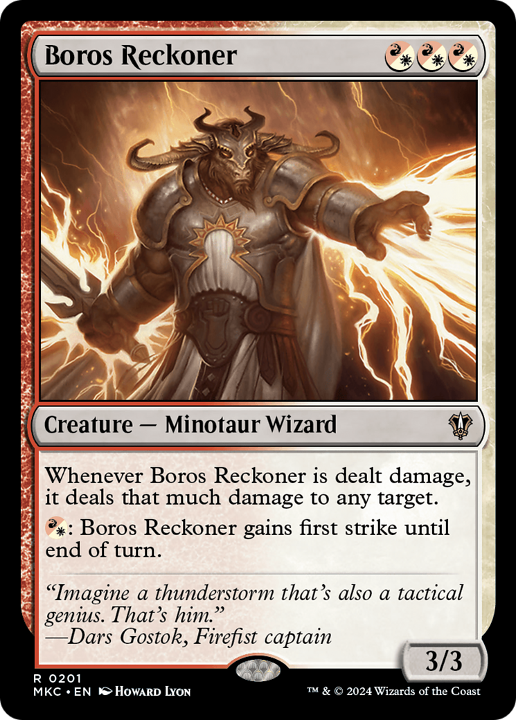 Boros Reckoner (MKC-201)  - Murders at Karlov Manor Commander