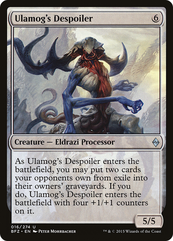 Ulamog's Despoiler (BFZ-016)  - Battle for Zendikar
