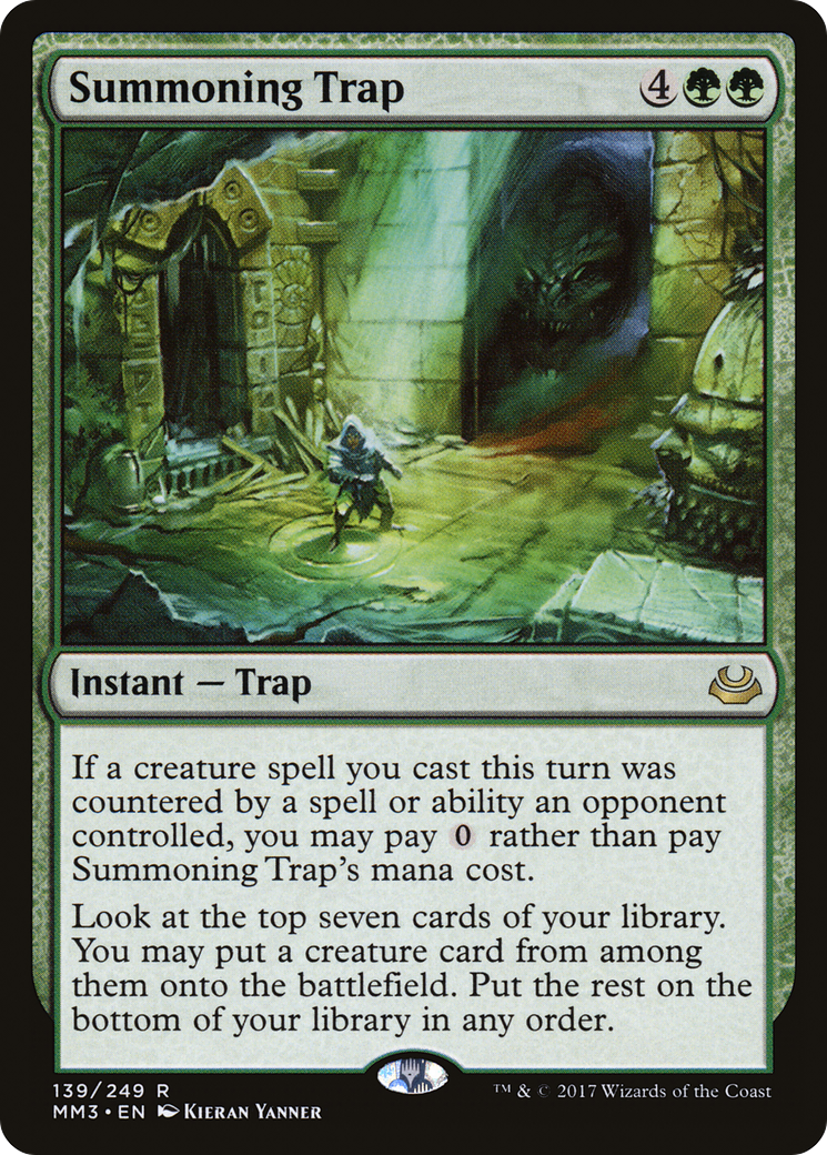 Summoning Trap (MM3-139)  - Modern Masters 2017