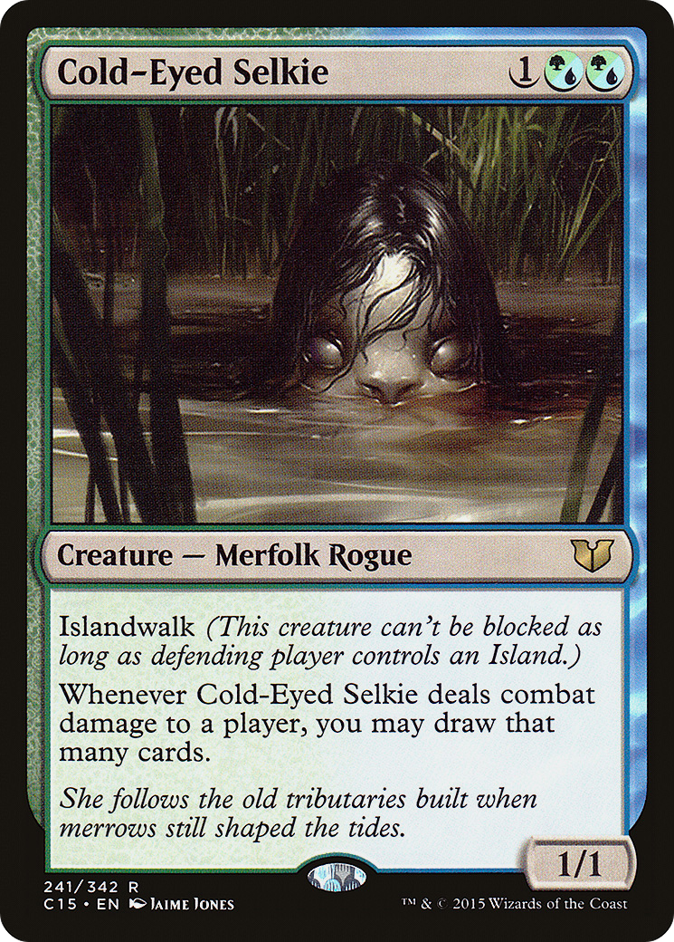 Cold-Eyed Selkie (C15-241)  - Commander 2015