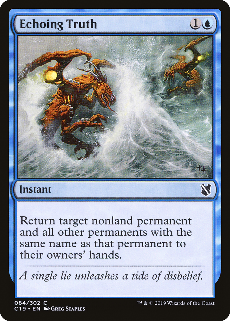 Echoing Truth (C19-084)  - Commander 2019