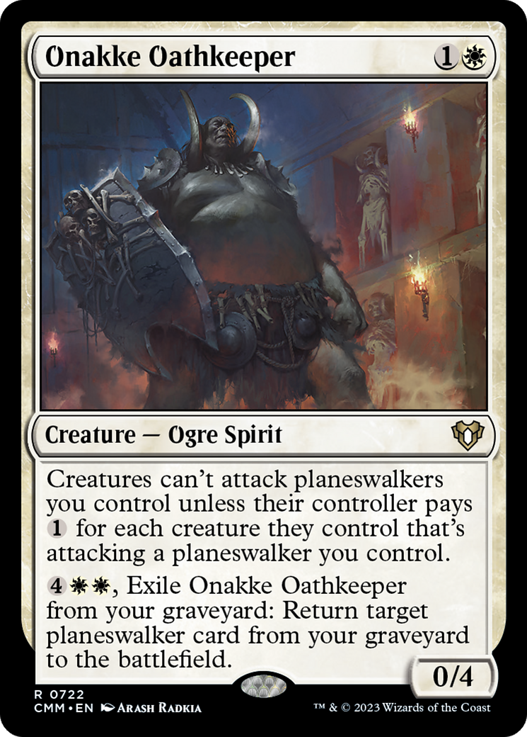 Onakke Oathkeeper (CMM-722)  - Commander Masters