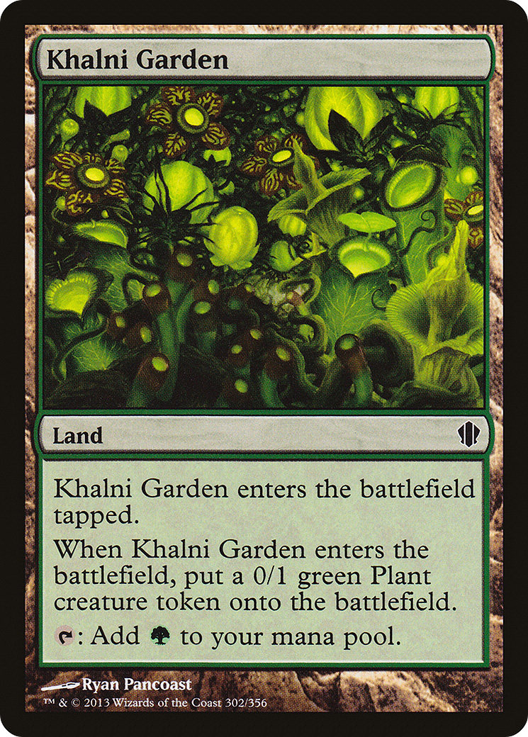 Khalni Garden (C13-302)  - Commander 2013