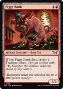 Piggy Bank (DSK-148)  - Duskmourn: House of Horror