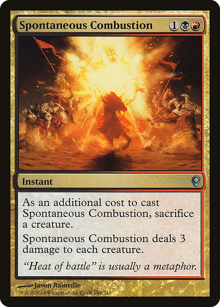 Spontaneous Combustion (CNS-194)  - Conspiracy