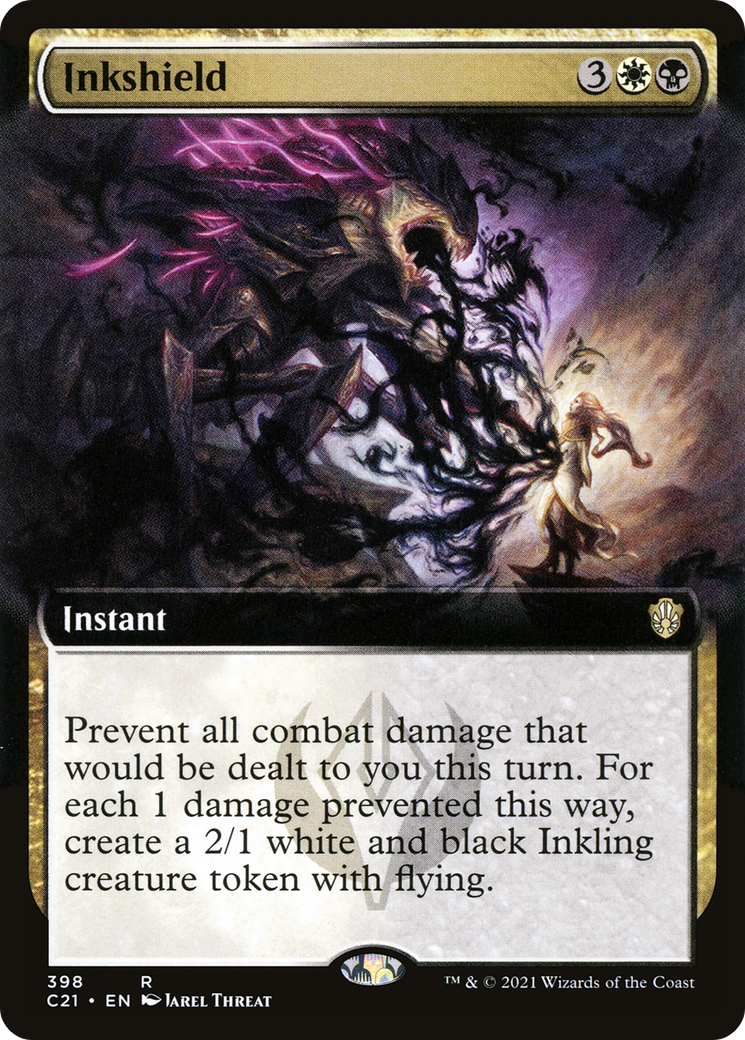Inkshield (Extended Art) (C21-398)  - Commander 2021: (Extended Art)