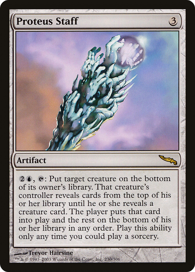 Proteus Staff (MRD-230)  - Mirrodin