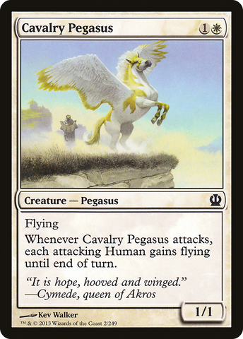 Cavalry Pegasus (THS-002) - Theros