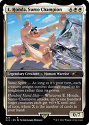 E. Honda, Sumo Champion (SLD-428)  - Secret Lair Drop / E. Honda, Sumo Champion