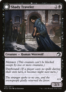 Shady Traveler (MID-120)  Foil - Innistrad: Midnight Hunt: (Double Faced Transform)
