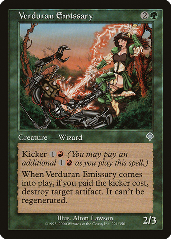 Verduran Emissary (INV-221) - Invasion Foil