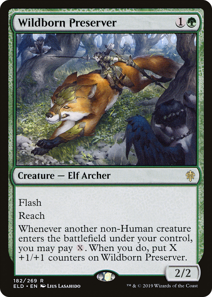 Wildborn Preserver (ELD-182)  - Throne of Eldraine