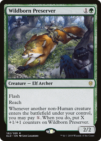 Wildborn Preserver (ELD-182)  - Throne of Eldraine