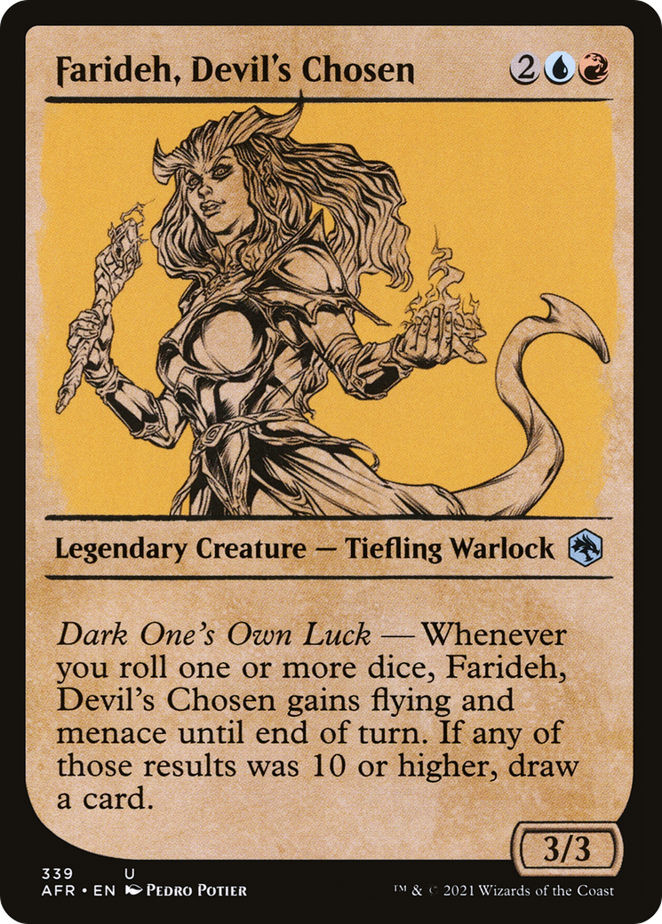 Farideh, Devil's Chosen (Showcase) (AFR-339)  - Adventures in the Forgotten Realms: (Showcase)