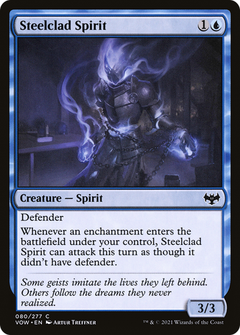 Steelclad Spirit (VOW-080)  - Innistrad: Crimson Vow