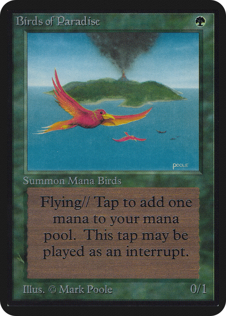 Birds of Paradise (LEA-)  - Limited Edition Alpha