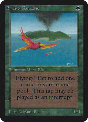 Birds of Paradise (LEA-)  - Limited Edition Alpha