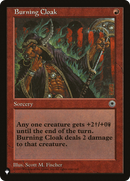 Burning Cloak (LIST-POR-120)  - The List