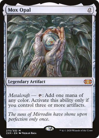 Mox Opal (2XM-275)  Foil - Double Masters