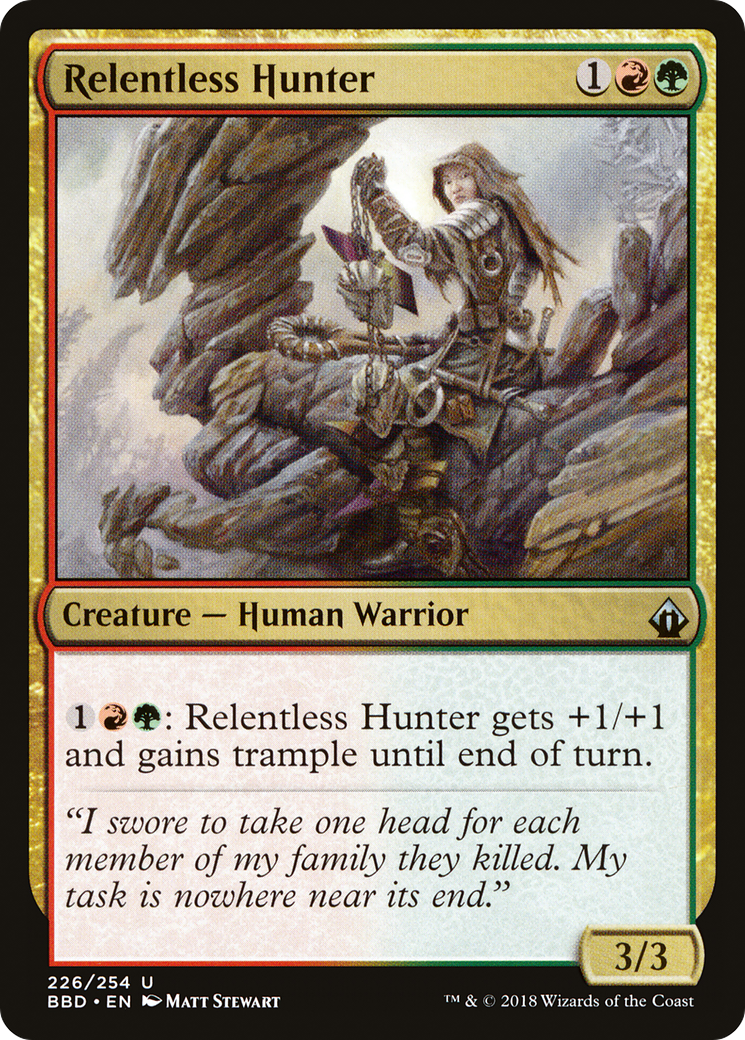 Relentless Hunter (BBD-226)  - Battlebond