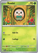 Rowlet 003 - Reverse Holofoil SV Shrouded Fable