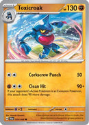 Toxicroak 024 - Reverse Holofoil SV Shrouded Fable