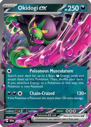 Okidogi ex 036/064 - Holofoil SV Shrouded Fable