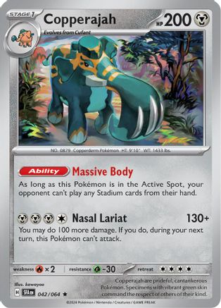 Copperajah 042 - Holofoil SV Shrouded Fable