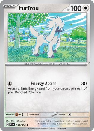 Furfrou 051  SV Shrouded Fable