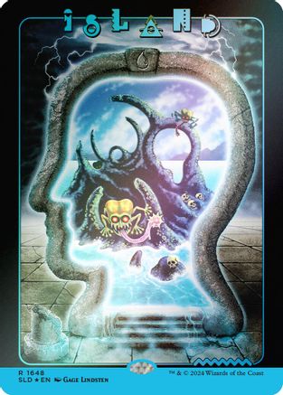 Island (1648) (Rainbow Foil) (SLD-1648)  Foil - Secret Lair Drop Series