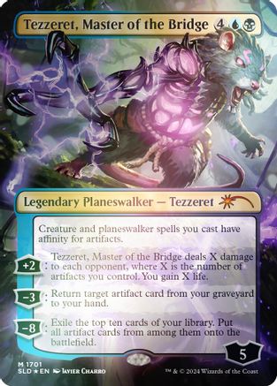 Tezzeret, Master of the Bridge (Rainbow Foil) (SLD-1701)  Foil - Secret Lair Drop Series
