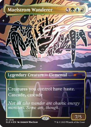Maelstrom Wanderer (Rainbow Foil) (SLD-1319)  Foil - Secret Lair Drop Series