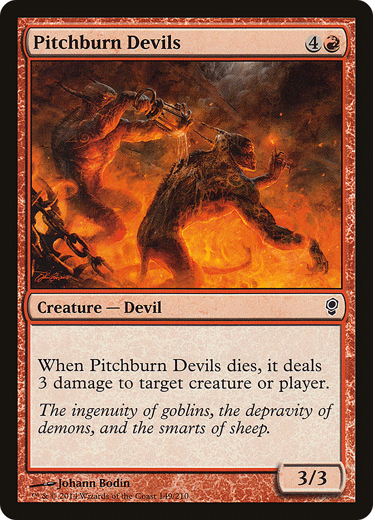 Pitchburn Devils (CNS-149)  Foil - Conspiracy