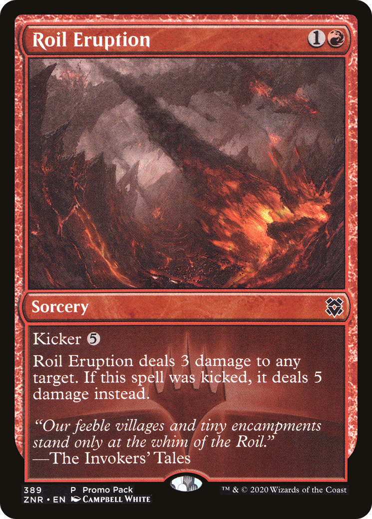 Roil Eruption (PPZNR-389)  - Zendikar Rising