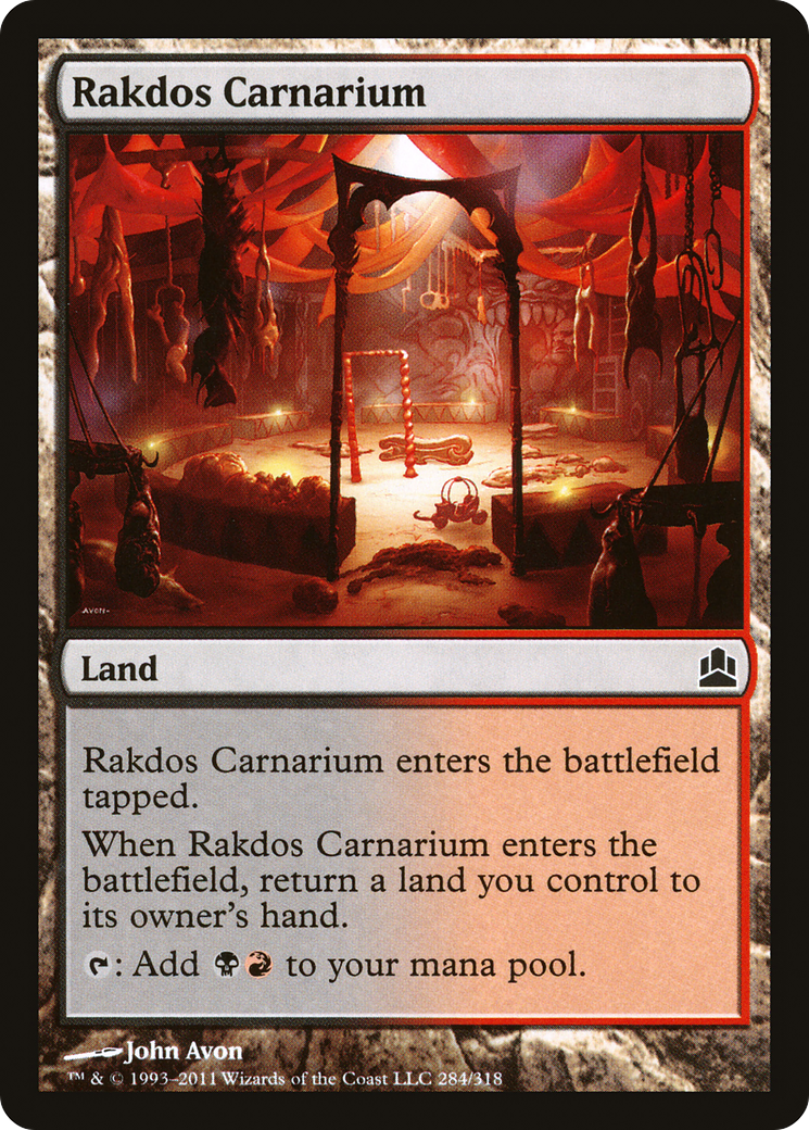 Rakdos Carnarium (CMD-284)  - Commander 2011