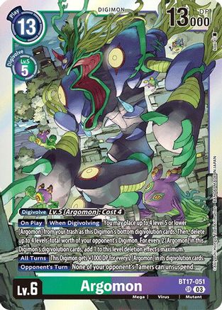 Argomon [BT17-051] [Secret Crisis]