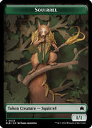 Squirrel // Darkstar Augur Double-Sided Token (BLB-23 // 11)  Foil - Bloomburrow