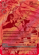 Gallantmon: Crimson Mode ACE (Textured) (BT17-018) - Secret Crisis Foil
