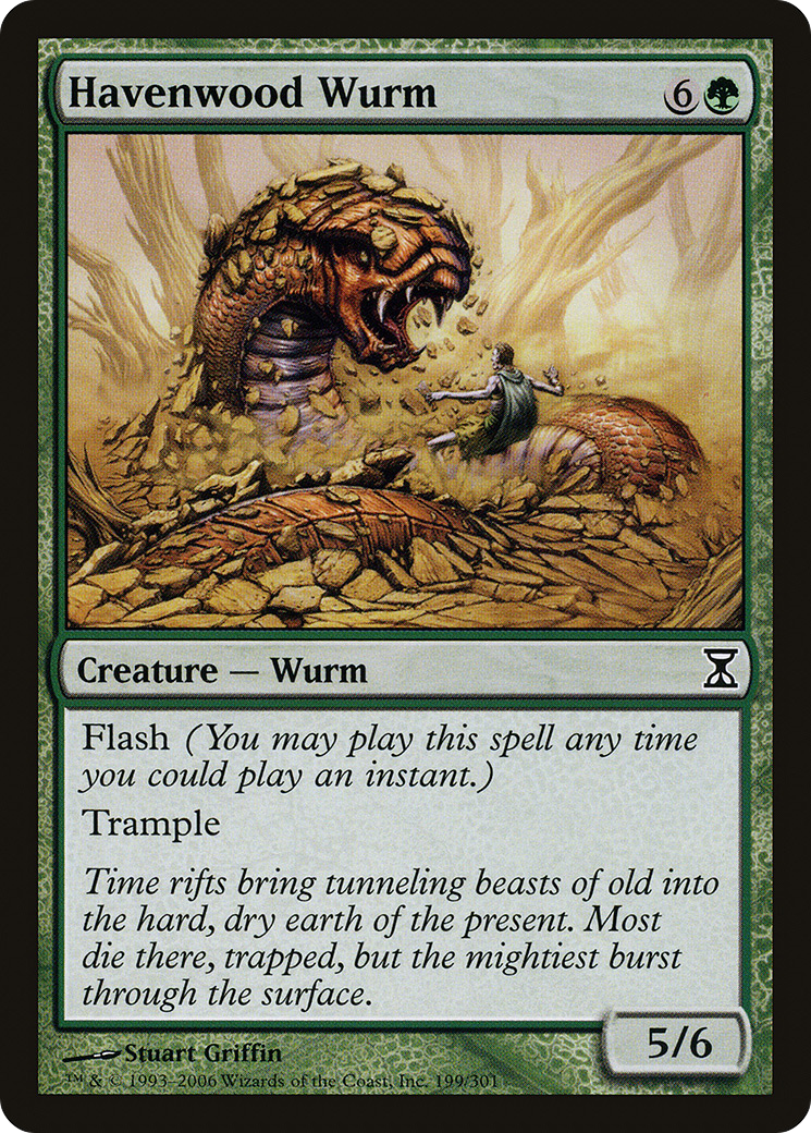Havenwood Wurm (TSP-199)  - Time Spiral