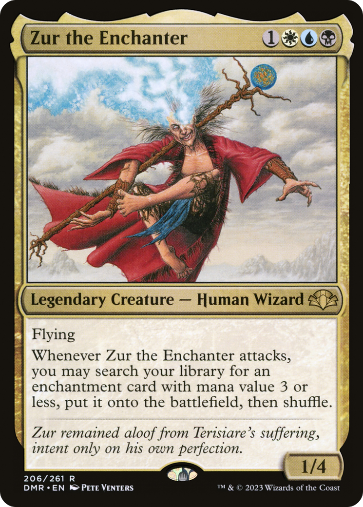Zur the Enchanter (DMR-206)  - Dominaria Remastered