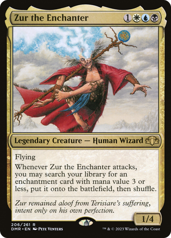 Zur the Enchanter (DMR-206)  - Dominaria Remastered