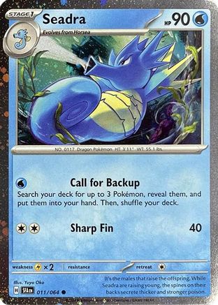 Seadra 011/064  - Holofoil Miscellaneous Cards & Products - Promo
