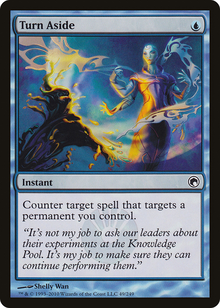 Turn Aside (SOM-049)  Foil - Scars of Mirrodin