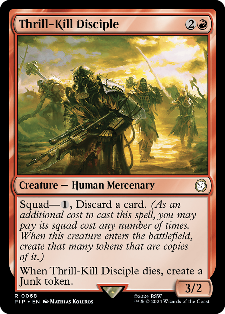 Thrill-Kill Disciple (PIP-068)  Foil - Fallout